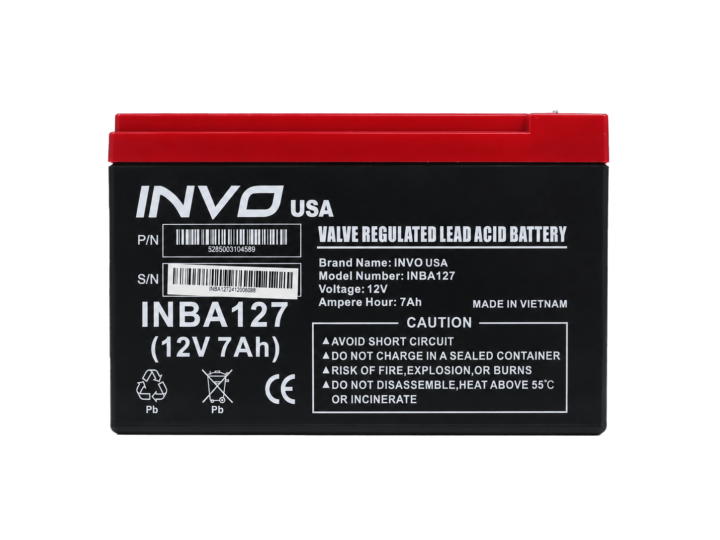 INVO12V7Ah 2kg